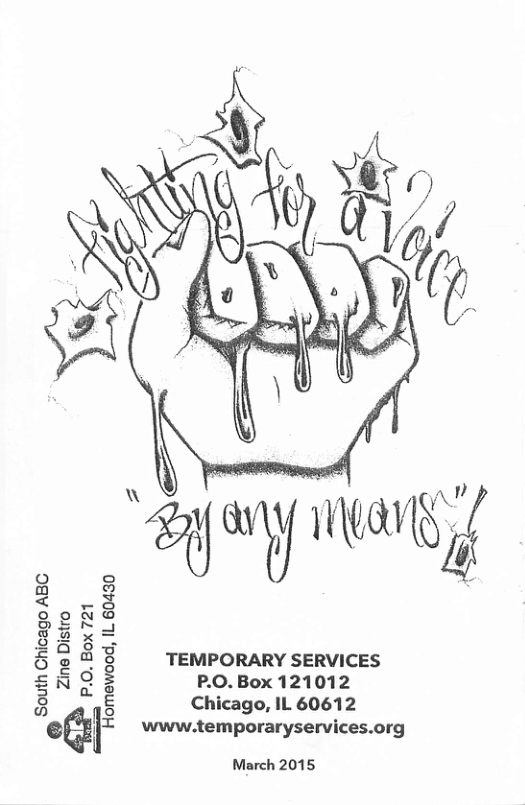 @(‘4 oy M&v@\é{ TEMPORARY SERVICES P.O.Box 121012 South Chicago ABG 5 Chicago, IL 60612 e%fll www.temporaryservices.org March 2015
